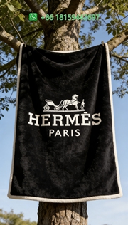 Hermes Throw Blankets